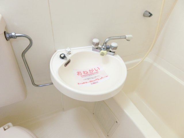 光ハイツ・杉本の洗面所
