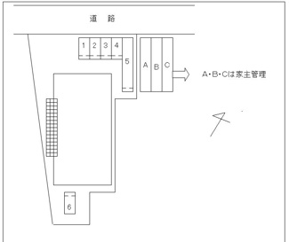 【駐車場】 | モデストハピネス　岡崎市中島町