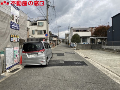 【前面道路含む現地写真】 | 神戸市垂水区西舞子４丁目　1号地