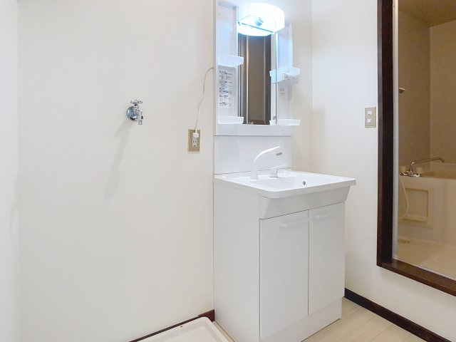 ダイヤ14鈴川の独立洗面台