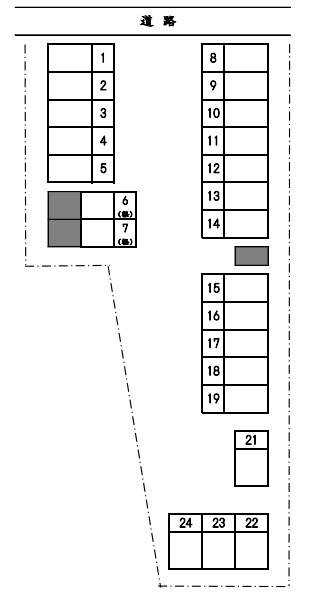 五位堂駅前駐車場