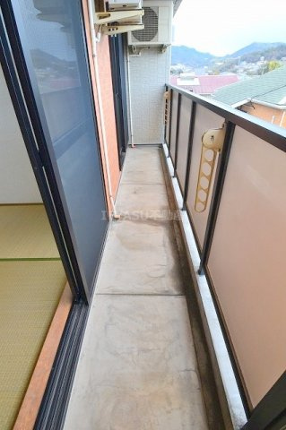 メゾン星風のバルコニー