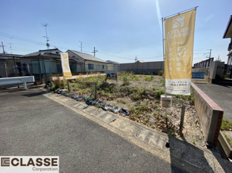 【前面道路含む現地写真】 | 城陽市寺田深谷2区画A号地　売土地　建築条件付き