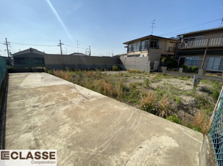 【前面道路含む現地写真】 | 城陽市寺田深谷2区画A号地　売土地　建築条件付き