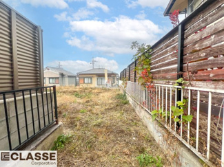 【前面道路含む現地写真】 | 城陽市寺田深谷2区画A号地　売土地　建築条件付き