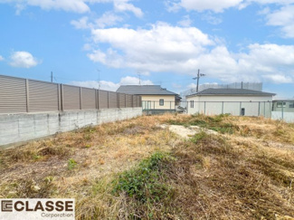 【前面道路含む現地写真】 | 城陽市寺田深谷2区画A号地　売土地　建築条件付き