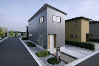 【完成予想図】 | 城陽市寺田深谷2区画A号地　売土地　建築条件付き | アトリエ仕様では、長期優良住宅に対応した構造・耐震材を採用しており、各種補助金にも対応できます。間取りによりますので、設計士と相談しながら、ご希望プランに合わせて最適な形をご提案いたします。