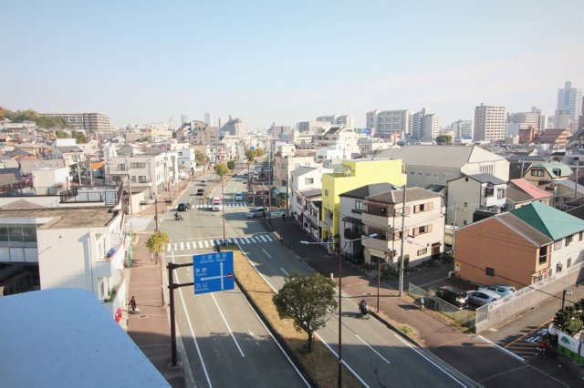 ドルフィンズマンション板宿の展望|眺望良好です