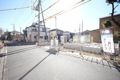 【前面道路含む現地写真】 | 三郷市戸ヶ崎2丁目4690