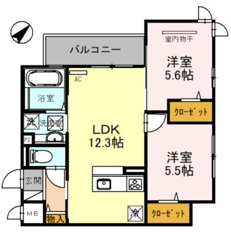 【間取り】 | メゾン春日