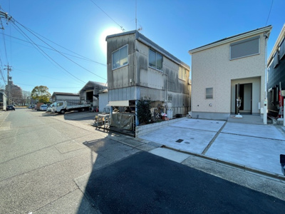 【外観】 | 守山区川宮町第4　全2棟　2号棟＜仲介手数料無料＞二城小・守山西中　新築一戸建て | 新築戸建の事はマックバリュで住まい相談へお任せください。