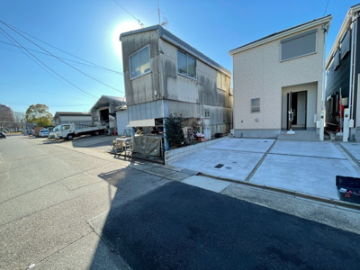 【外観】 | 守山区川宮町第4　全2棟　2号棟＜仲介手数料無料＞二城小・守山西中　新築一戸建て | 〈内覧予約キャンペーン実施中！〉マックスバリュde住まい相談までご連絡下さい。