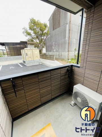 ティーレグノ羽犬塚　のバルコニー