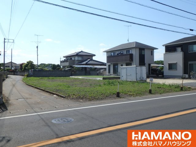筑西市井上土地の外観