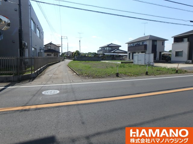 筑西市井上土地の外観