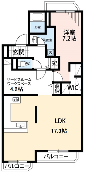 【間取り】 | シャイン壱番館