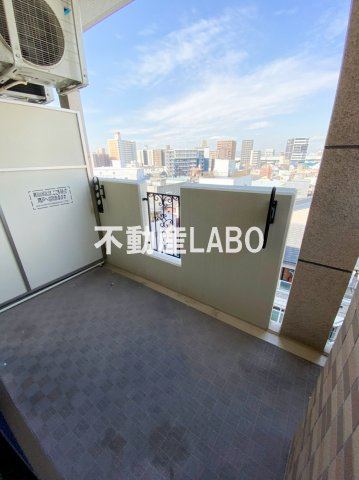 Luxeドーム前Ⅰのバルコニー