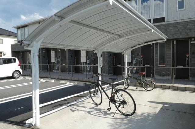 プリズムグレイスのその他共用部分|自転車置き場