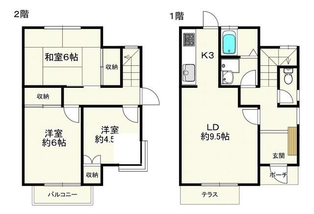 サンテラス青葉台の間取り