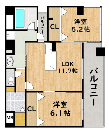 【間取り】