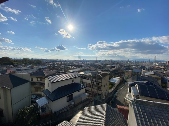 大東市中垣内１丁目　戸建ての展望|■各部屋からの眺望は素晴らしいですよ♪♪