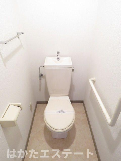 【トイレ】 | シティコート中陽Ⅱ | ゆったりとした空間のトイレです