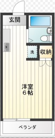 メゾンKの間取り