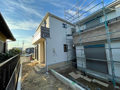 【外観】 | 守山区上志段味３期　5号棟〈仲介手数料無料〉志段味東小・志段味中　新築一戸建て | 〈内覧予約キャンペーン実施中！〉マックスバリュde住まい相談までご連絡下さい。