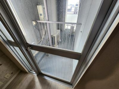 リエス東堀川のバルコニー