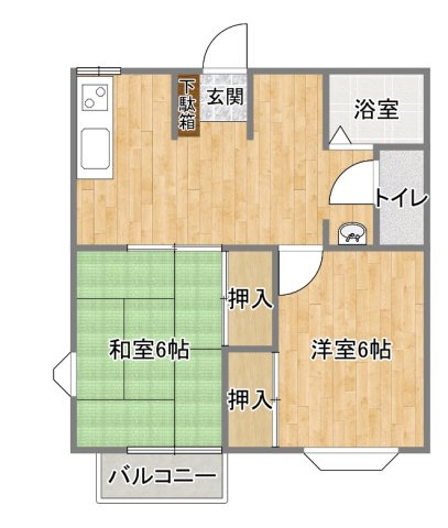 キャメルハウスの間取り