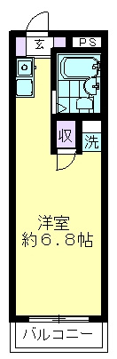 アクシス富士見の間取り
