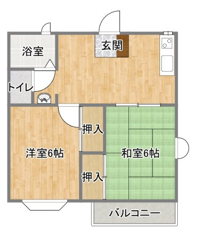フレーチャグランデの間取り