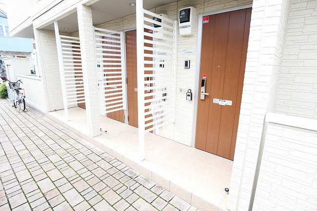 アンベリール一番町のエントランス