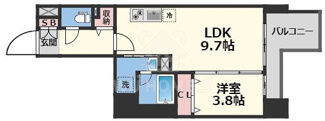 【間取り】 | ハイデンス梅ヶ枝 | 間取り
