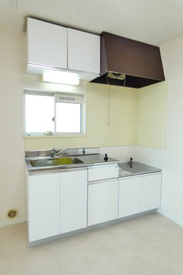 【キッチン】 | エレガントハイツB | お好きなガスコンロを設置頂けます。