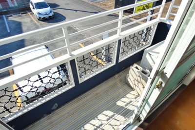 【バルコニー】 | エレガントハイツB