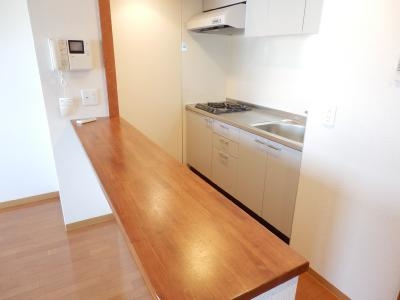 HF四条河原町レジデンスのキッチン|カウンターキッチン