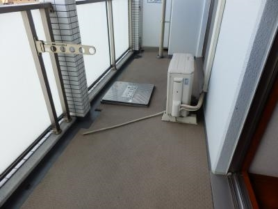 HF四条河原町レジデンスのバルコニー