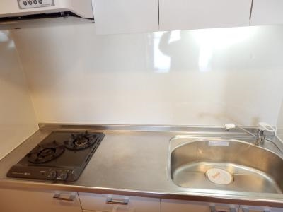 HF四条河原町レジデンスのキッチン|二口ガスコンロ