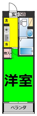 仲介手数料0！！アーデン春岡の間取り