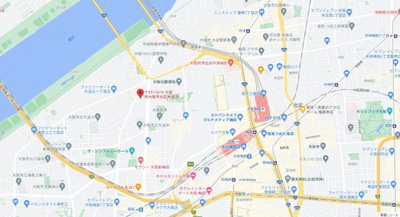 【地図】 | エスリードレジデンス梅田フロント