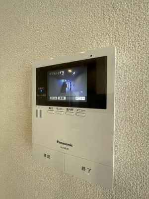 【セキュリティ】 | crescente pal【SHM】 | 防犯対策に有効なカメラ付インターホン完備♪