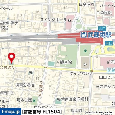 【地図】 | アーク境南町