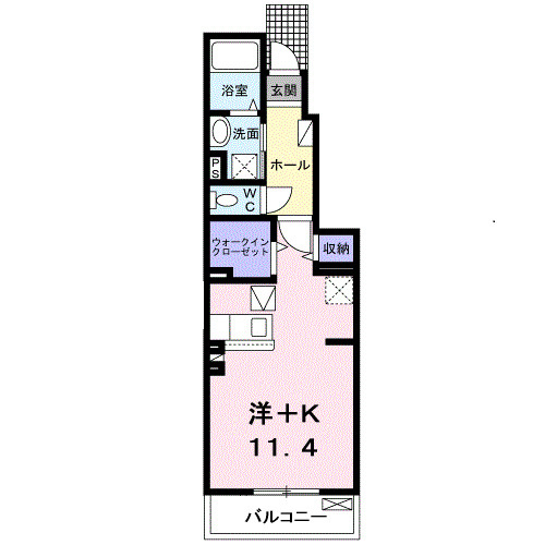 クリスタル　ピアの間取り