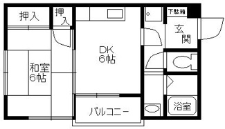【間取り】 | マノワールⅠ