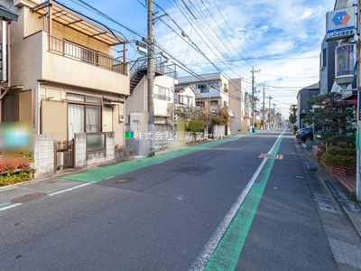 【前面道路含む現地写真】 | 《小学校徒歩２分》葛飾区南水元 新築分譲住宅