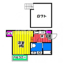 【間取り】 | ｎｅｘｔ　ｖｉｓｉｏｎ大橋の間取り