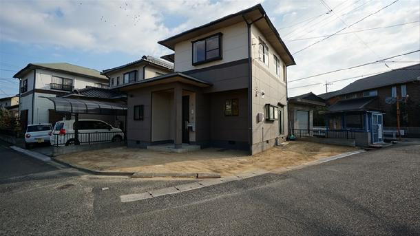 倉敷市　玉島阿賀崎5丁目　リフォーム済み　中古一戸建ての外観