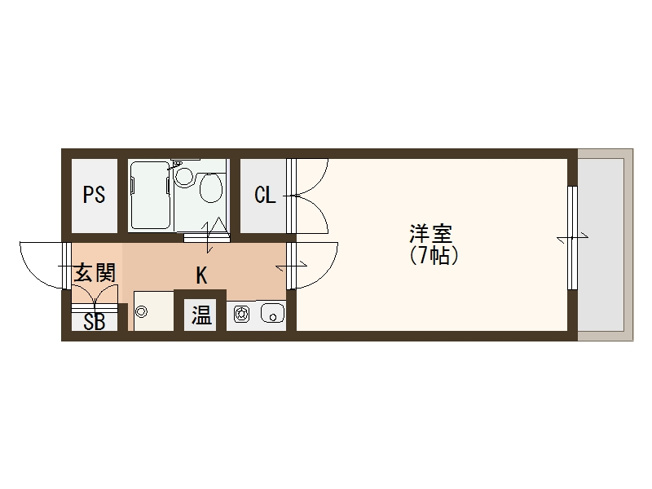 【間取り】 | 平田マンション