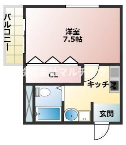 アメニティあひるの間取り